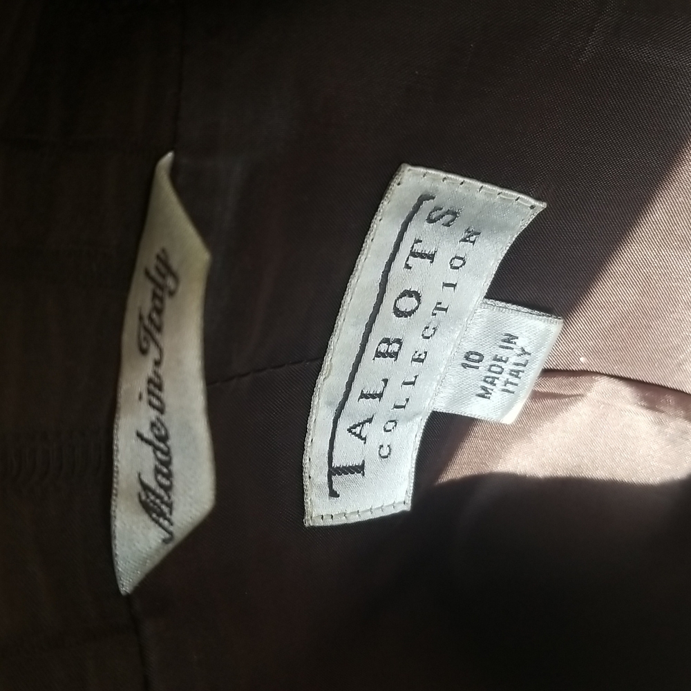 Talbots Collection Brown Jacket - Picture 8 of 10